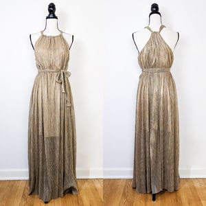 NWT Sweet Lemon Golden Goddess Dress